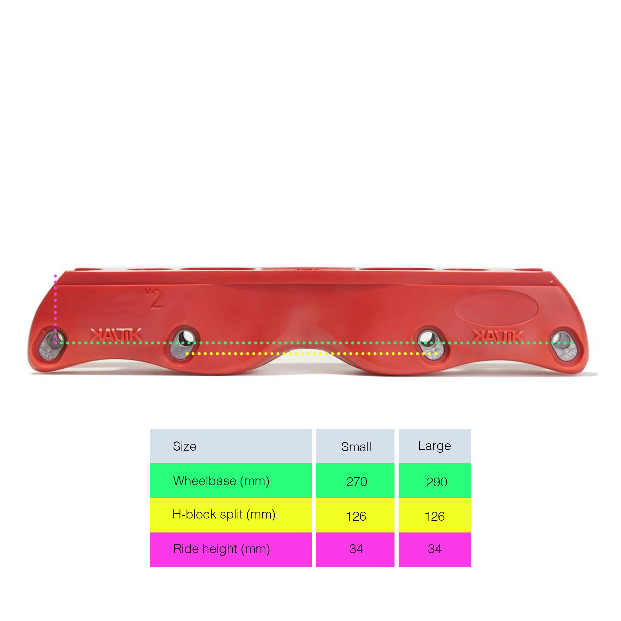 Kaltik Flat V2 Frame Red - Image 3