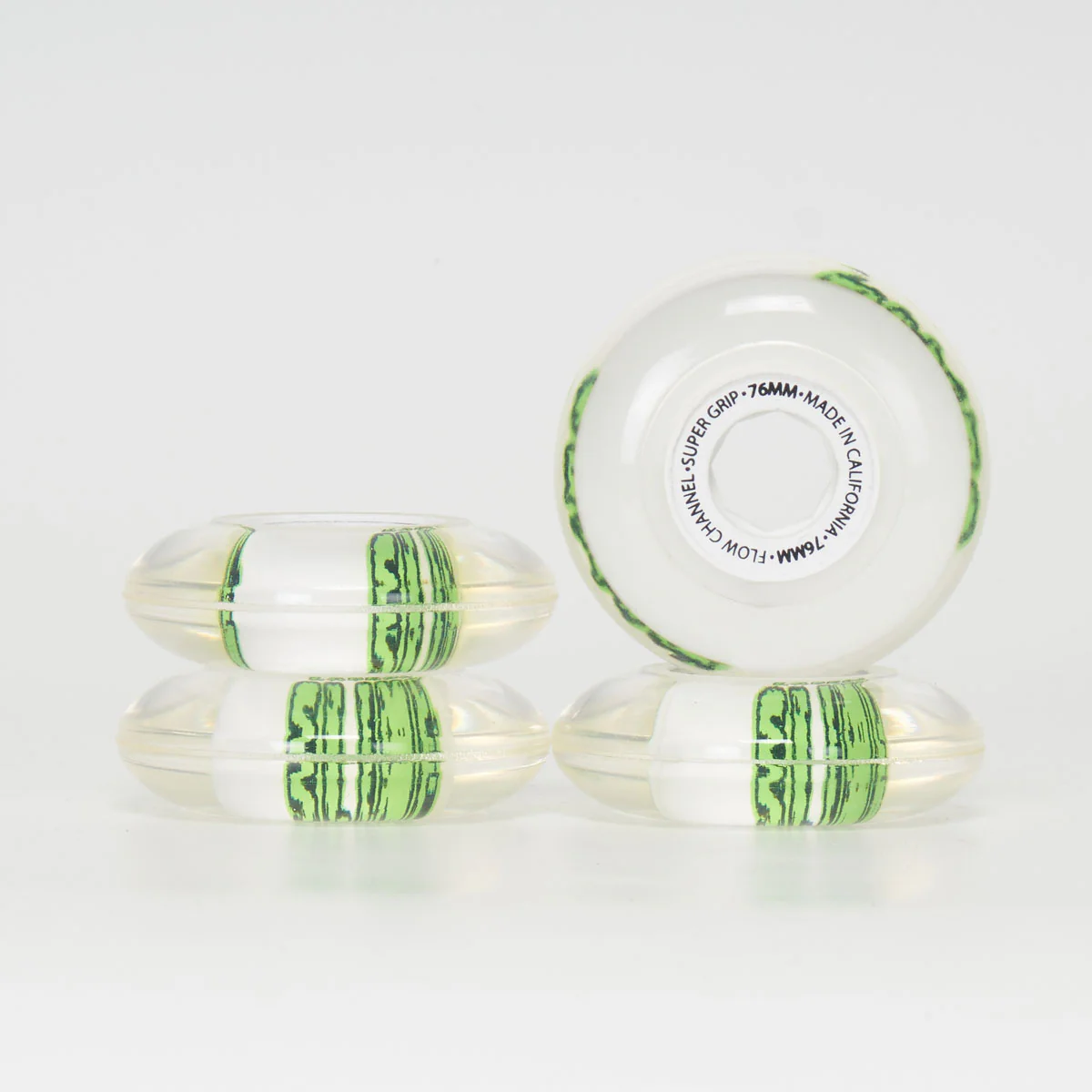 Labeda Slime Wheels - White (Indoor/Hockey) X-Soft - 76mm/80mm (76a)