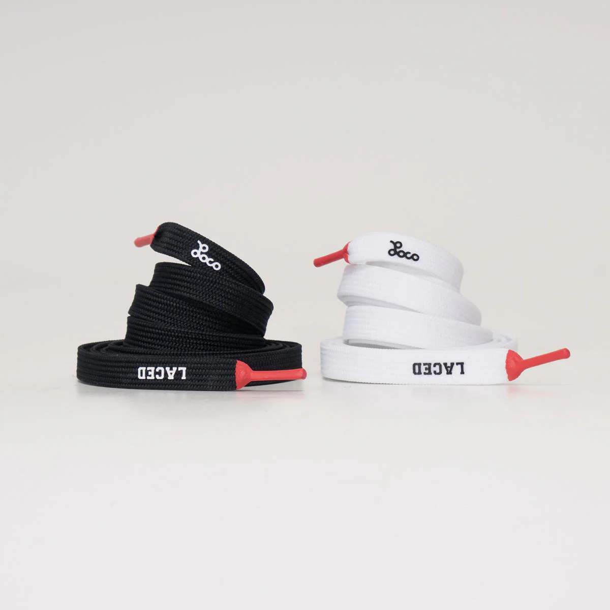 Loco X Laced - Premium Waxed Laces for Skates