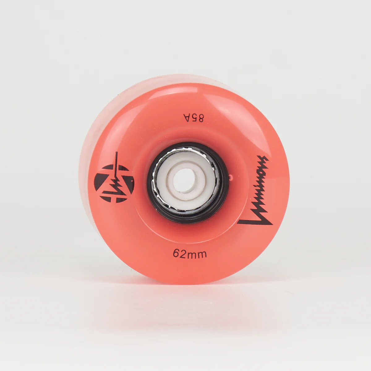 Luminous LED Light Up 62mm/85a Wheels - Coral Glow (Singles) - Image 2