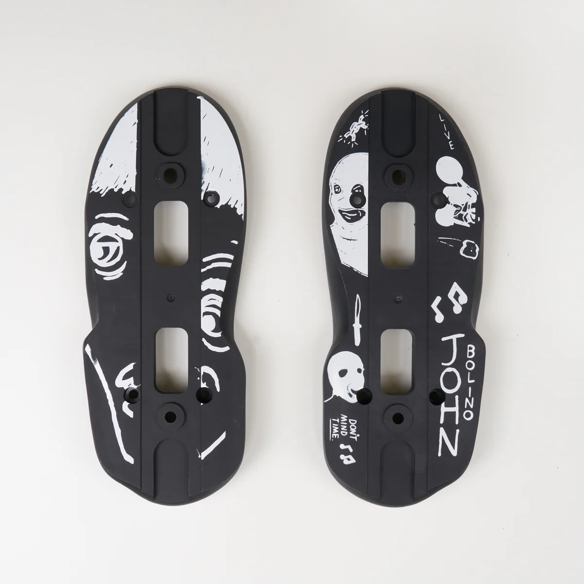 Mesmer Replacement John Bolino Soul Plates - Black