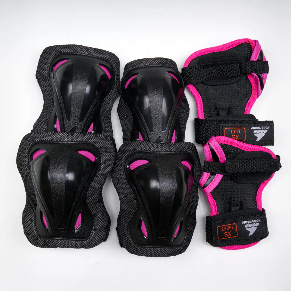 Rollerblade Microblade Combo Junior Adjustable Inline Skates - Black / Pink - Image 5