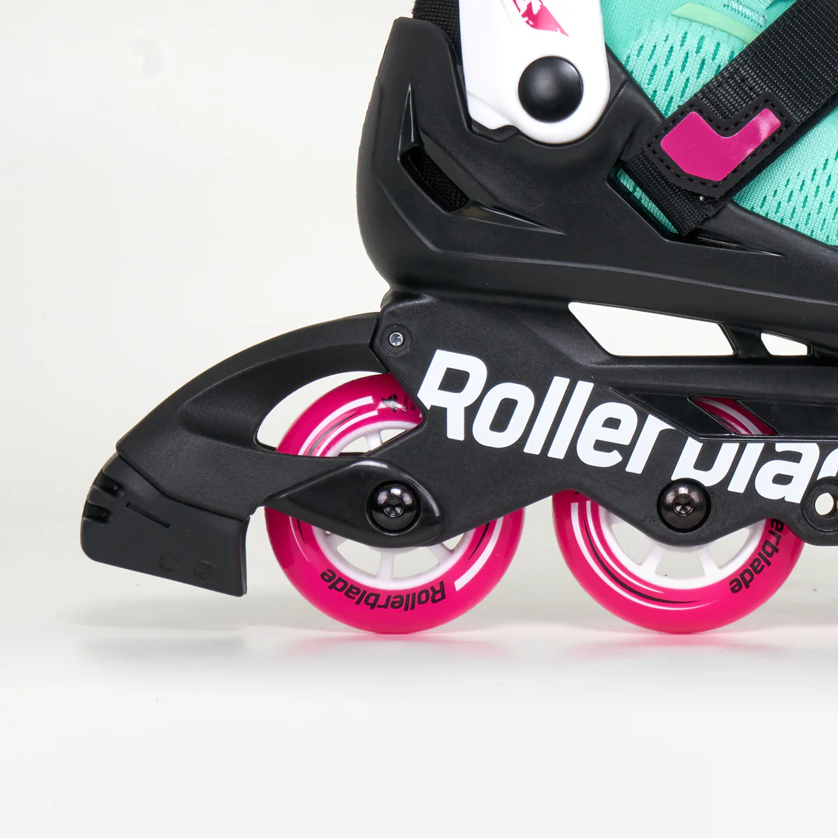Rollerblade Microblade XT Junior Adjustable Inline Skates - Sea Green - Image 4