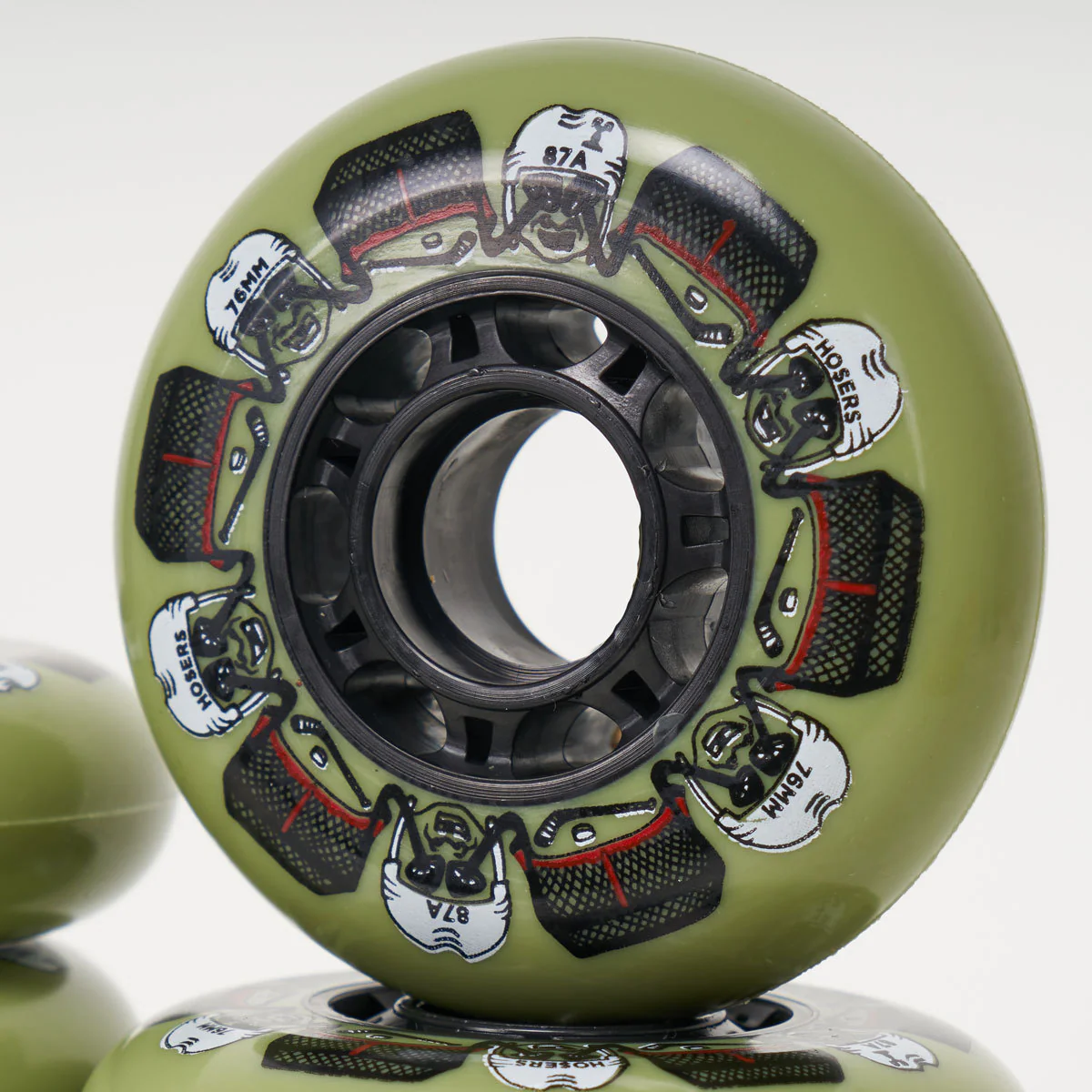 Mushroom Blading 'Hosers' Wheels 76mm - 8 Pack - Image 2