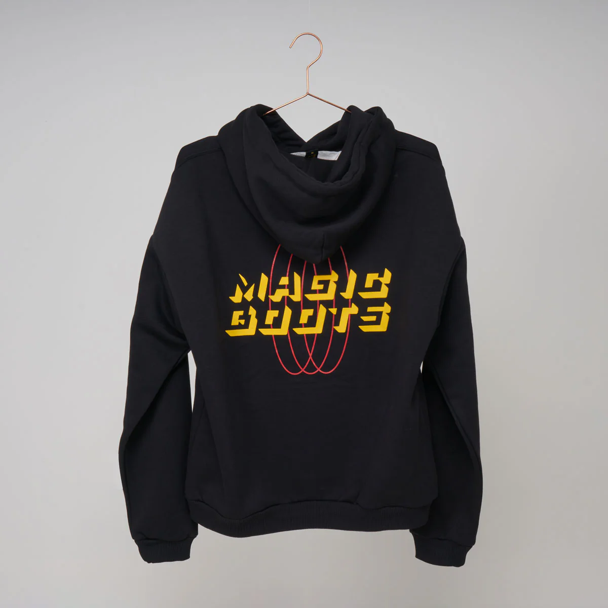 NJ Nils Jansons 'Magic Boots' THE HOODIE - Black - Image 2