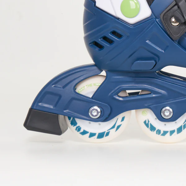 Playlife Khaan Adjustable Kids Skates - Deep Blue - Image 4