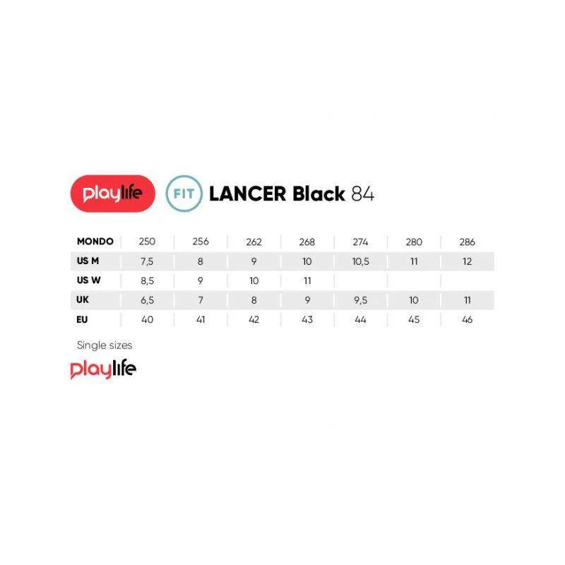 Playlife Lancer 84 Inline Skates - Unisex - Black - Image 3