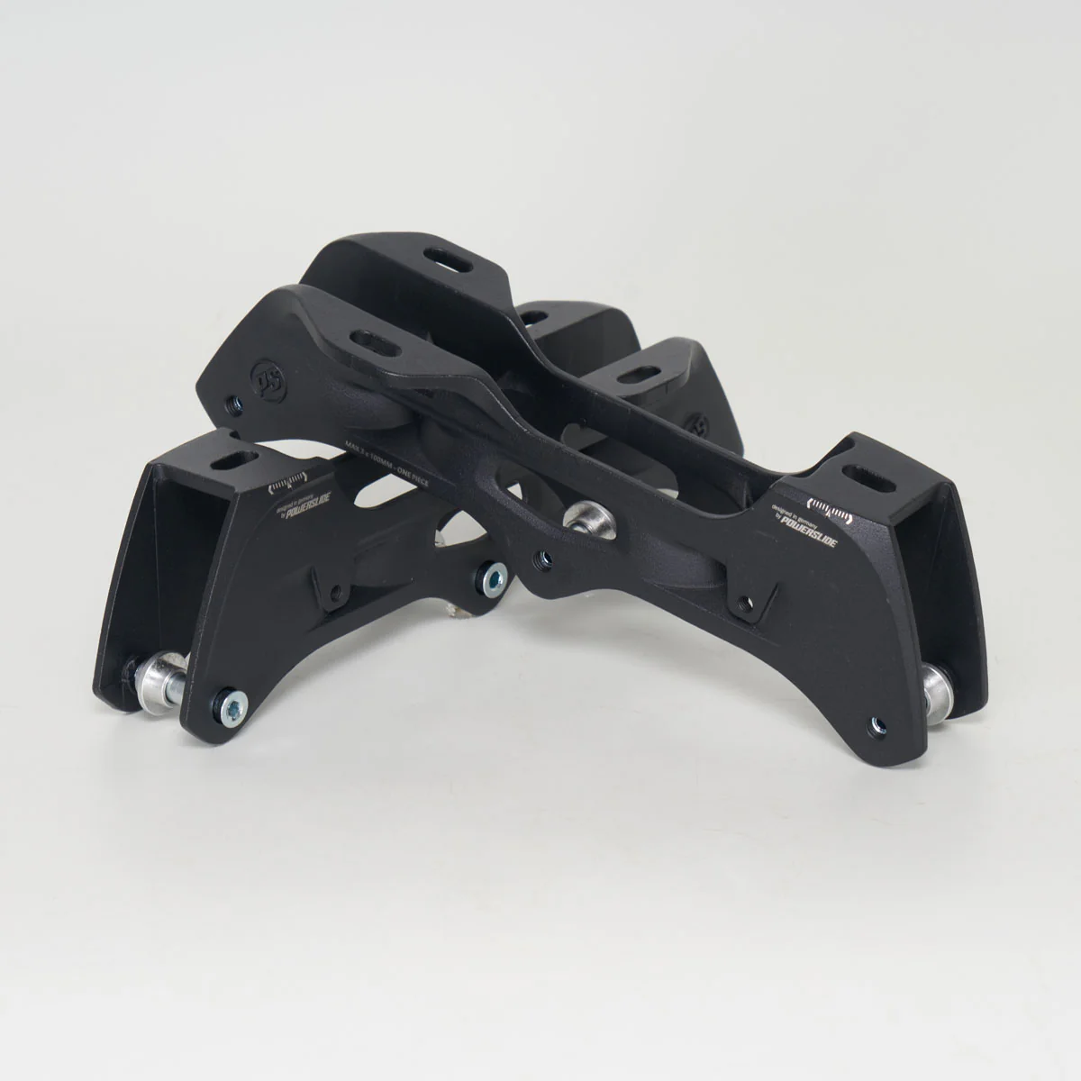 Powerslide Elite Casted Frame, Trinity mount, 3x100, 205mm length, Black - Image 3