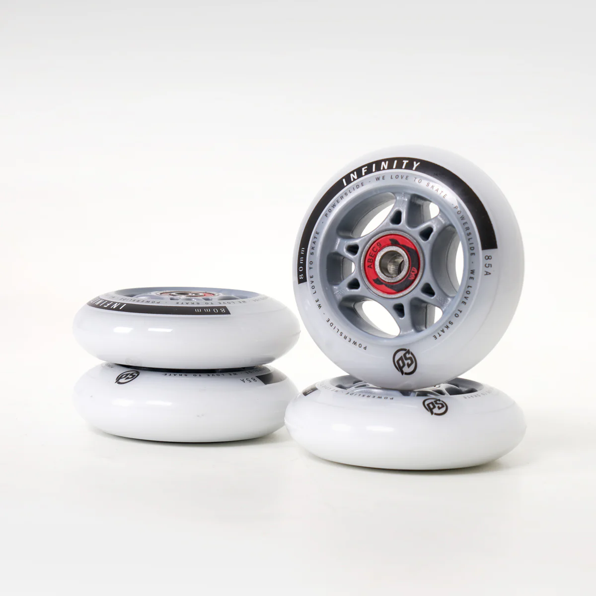 Powerslide Infinity 80mm Wheels w/Wicked Bearing - 4 Set - Image 3