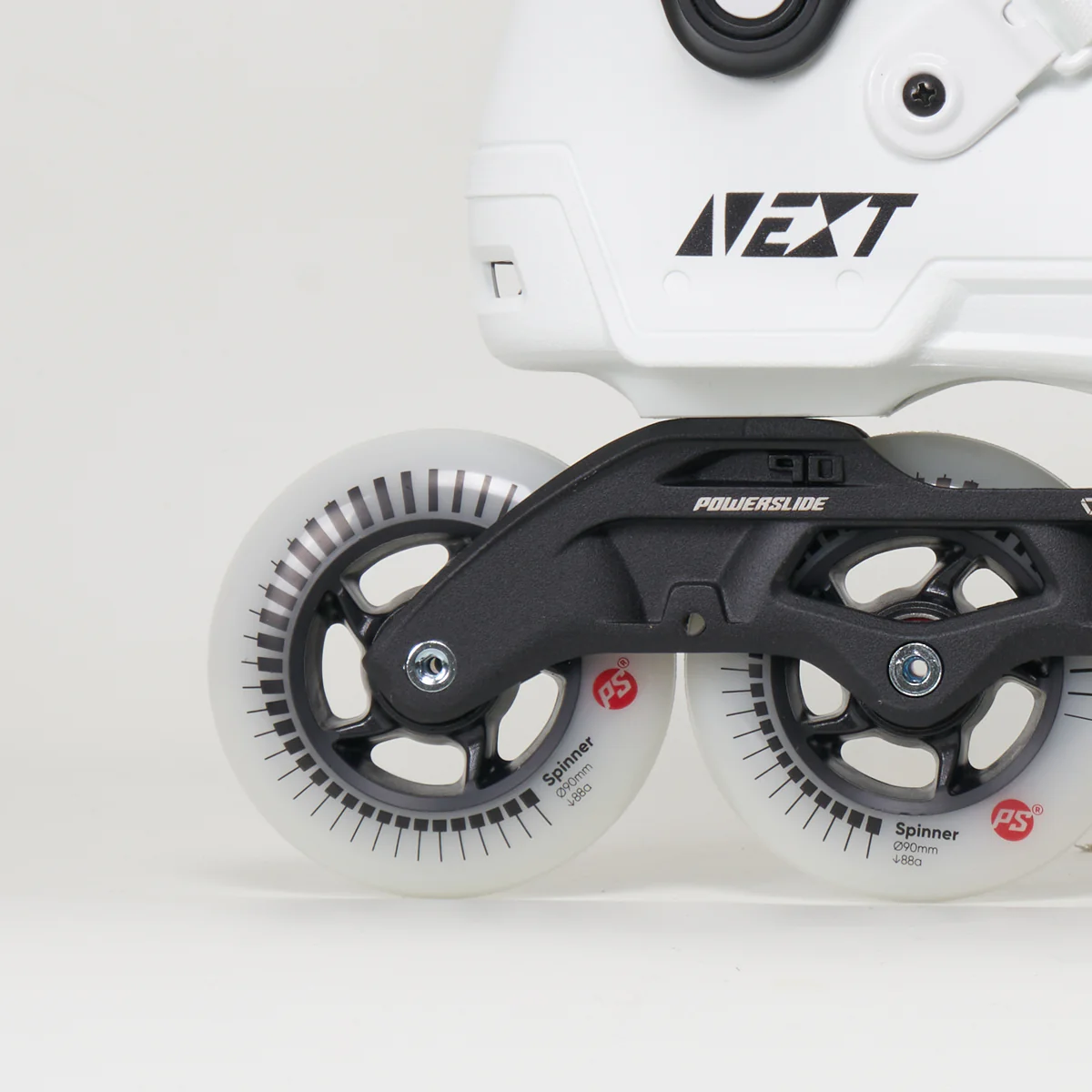 Powerslide Next Core 90 Inline Skates - White/Black - Unisex - Image 4