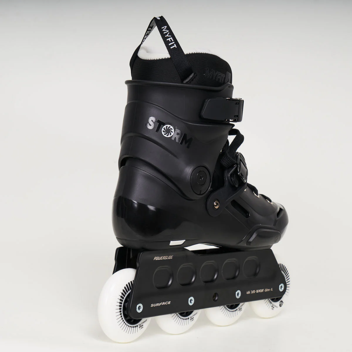 Powerslide Storm 80 Inline Skates - Unisex - Black - Image 4
