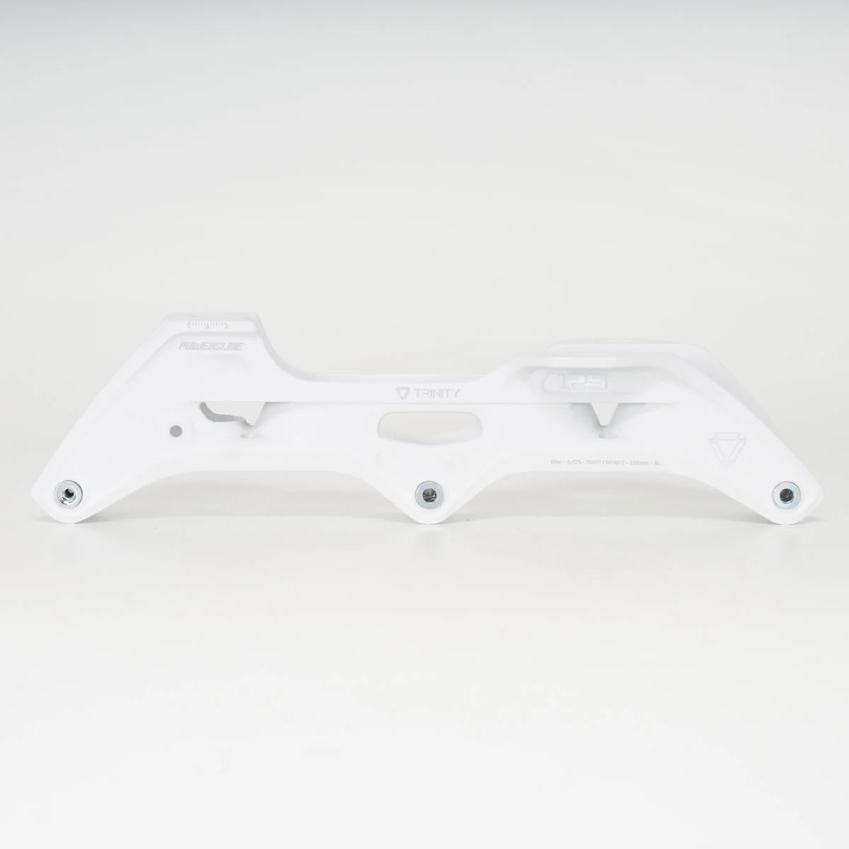 Powerslide Elite Casted Frame, Trinity mount, 3x125, White