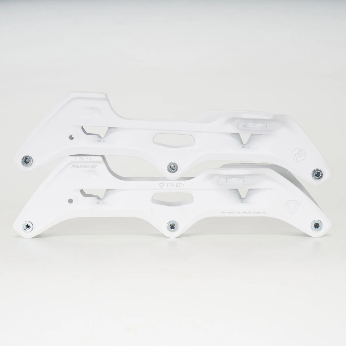 Powerslide Elite Casted Frame, Trinity mount, 3x125, White - Image 2