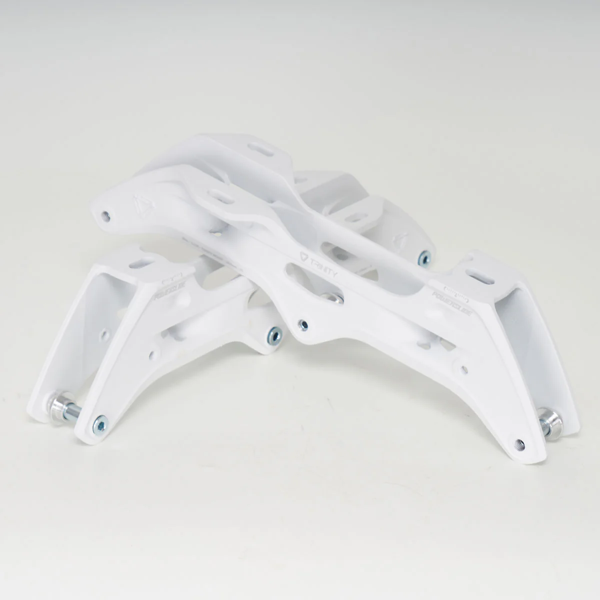 Powerslide Elite Casted Frame, Trinity mount, 3x125, White - Image 3