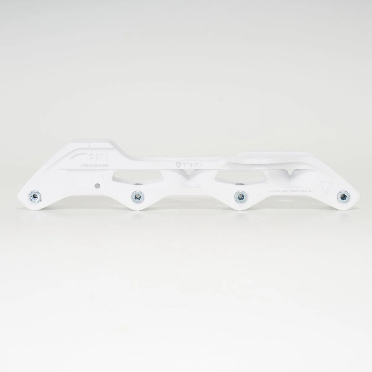 Powerslide Elite Casted Frame, Trinity mount, 4x80, White