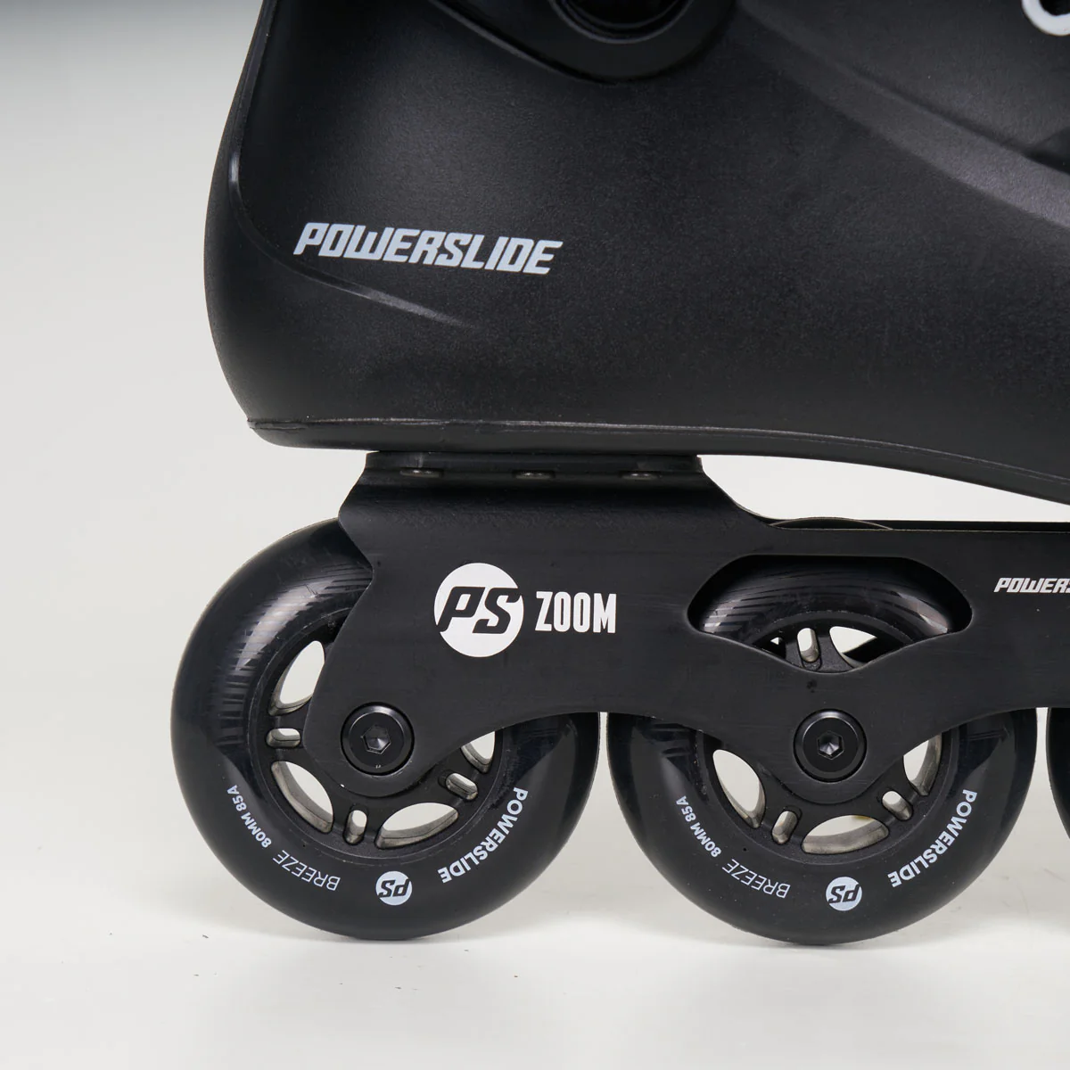 Powerslide Zoom 80 Inline Skates - Unisex - Black - Image 4