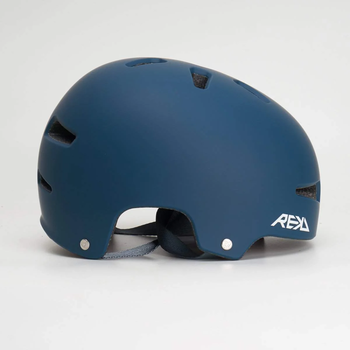 REKD Ultralite In-Mold Blue Helmet - Image 2
