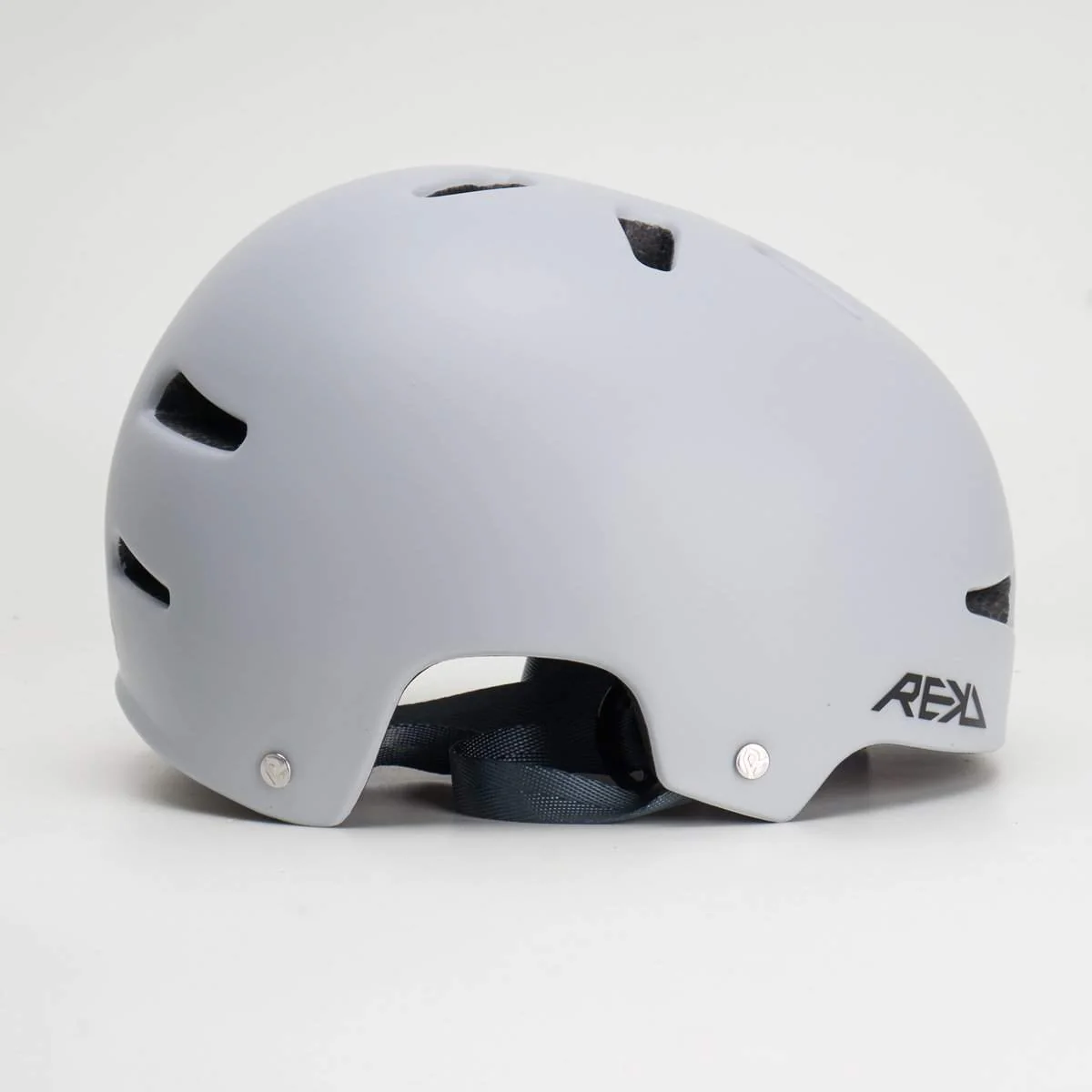 REKD Ultralite In-Mold Grey Helmet - Image 2