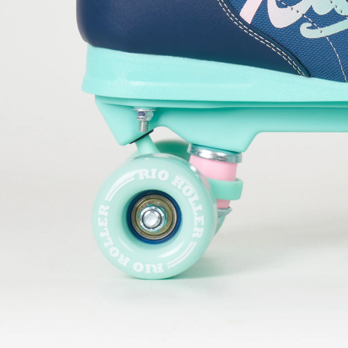 Rio Roller Lumina Quad Skates - Navy / Green - Image 4