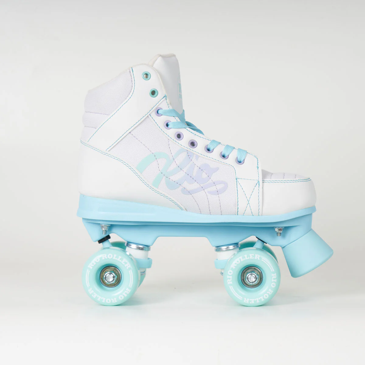 Rio Roller Lumina Quad Skates - White / Blue - Image 4