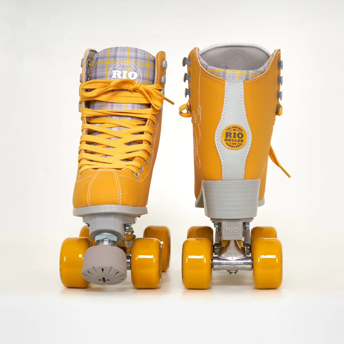 Rio Roller Signature Rollerskates - Yellow - Image 3