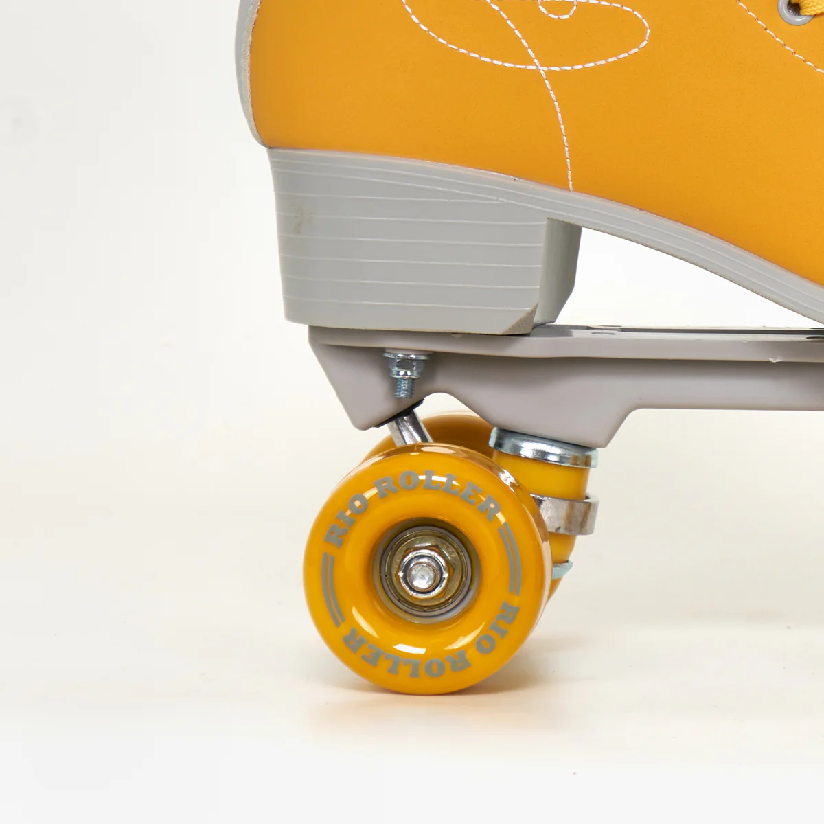 Rio Roller Signature Rollerskates - Yellow - Image 4