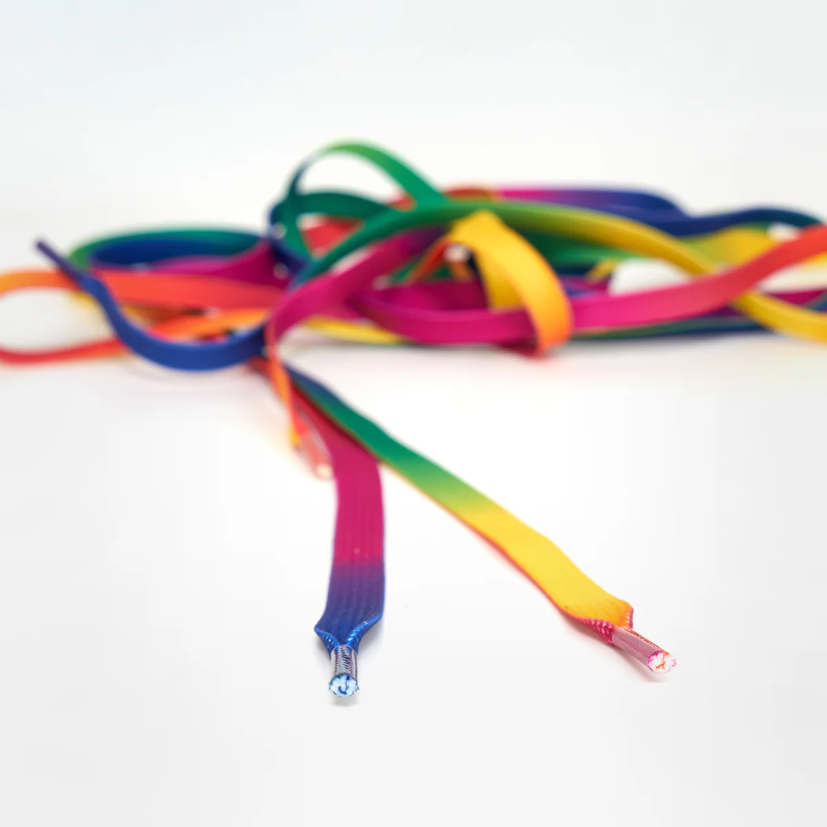 Rio Roller Skate Laces 180cm - Rainbow - Image 2