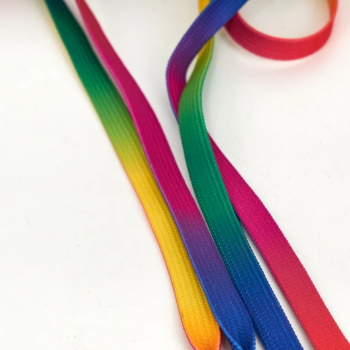 Rio Roller Skate Laces 180cm - Rainbow - Image 3