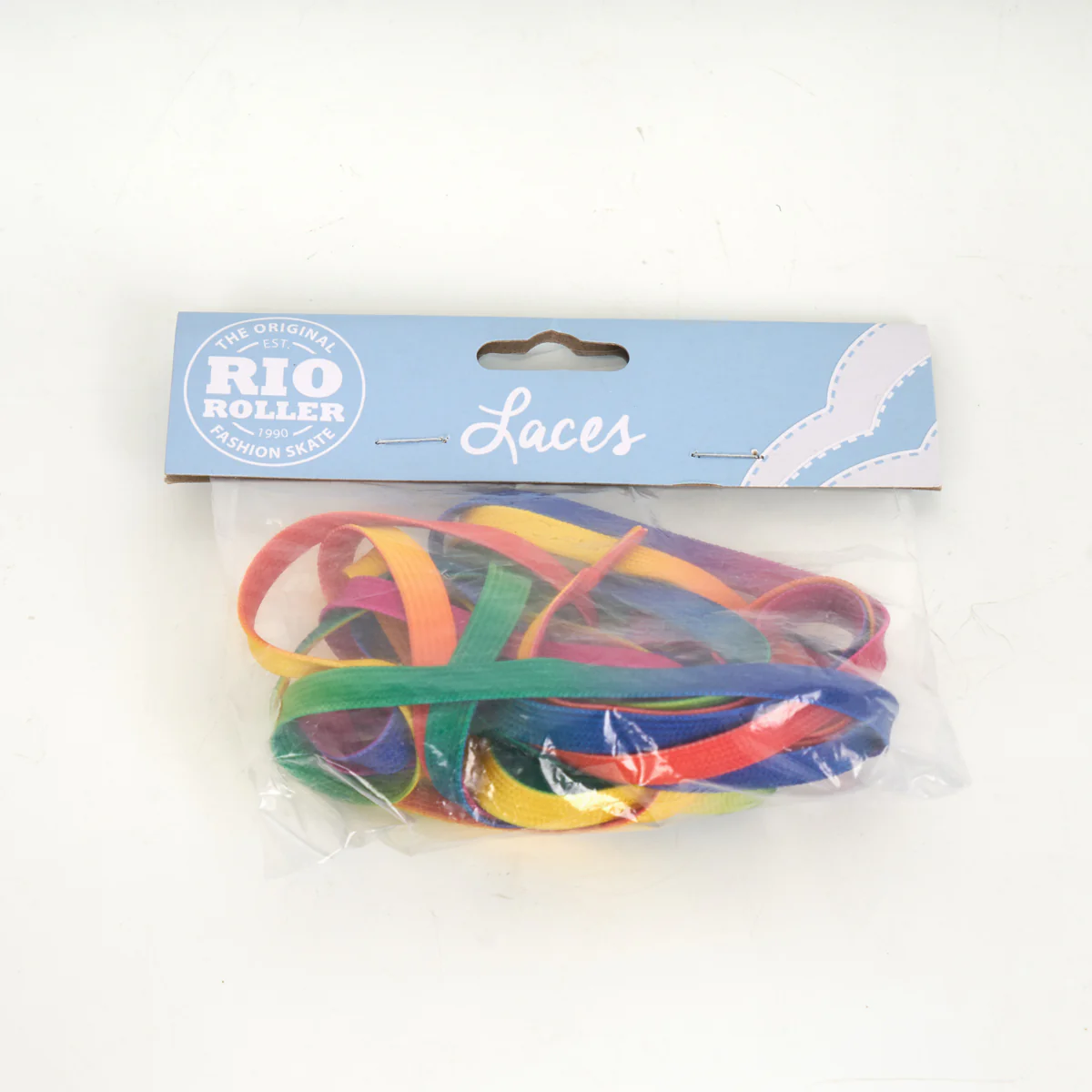 Rio Roller Skate Laces 180cm - Rainbow - Image 4