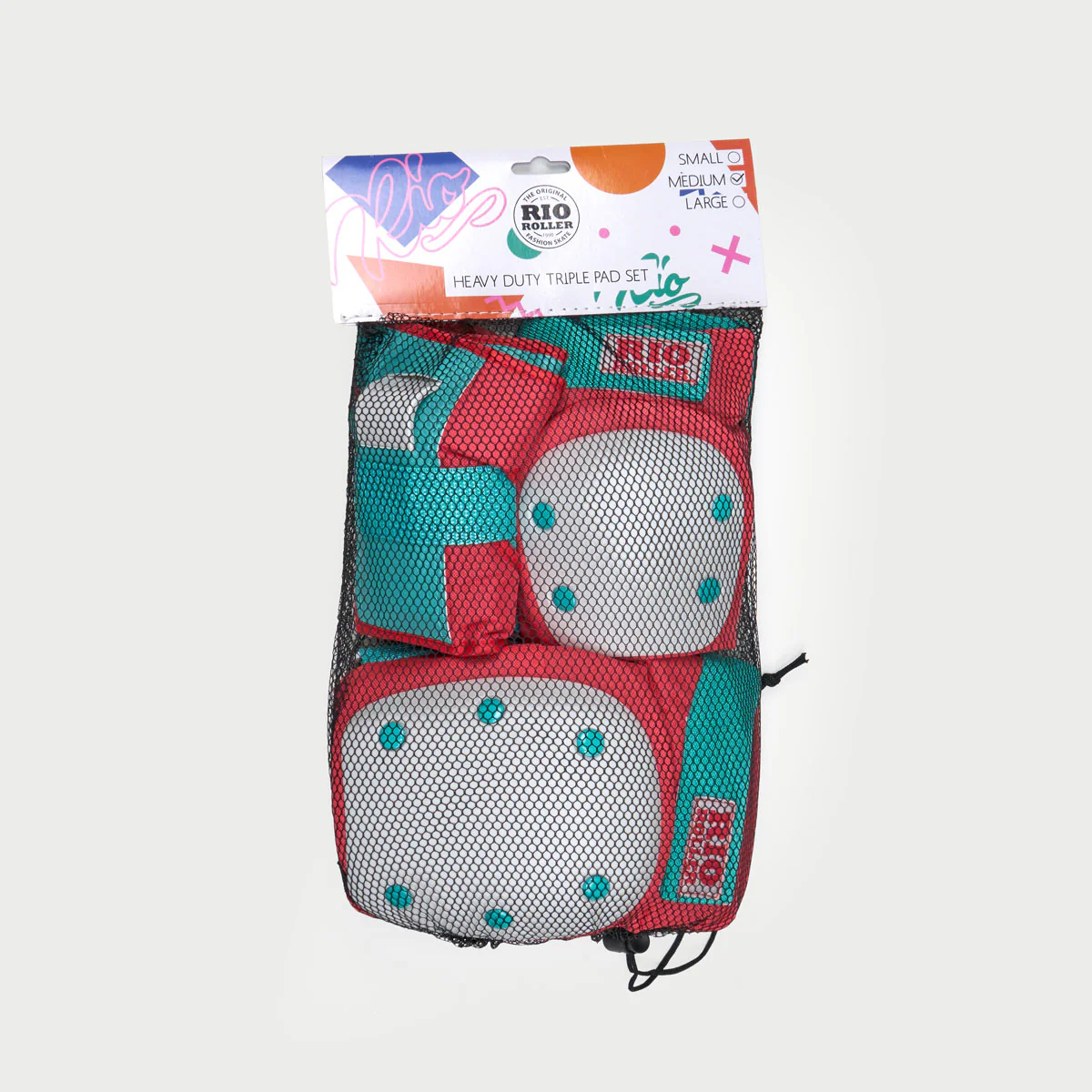 Rio Roller Triple Pad Set - Red / Mint - Image 4