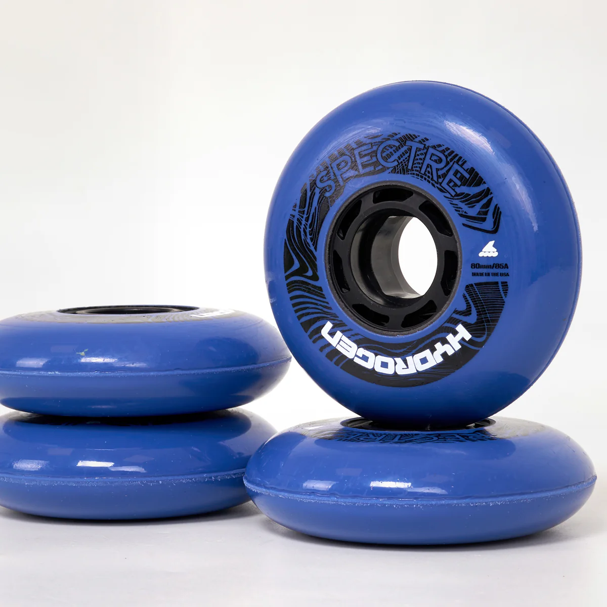 Rollerblade Hydrogen Spectre Wheels 80mm - Deep Blue - Image 3