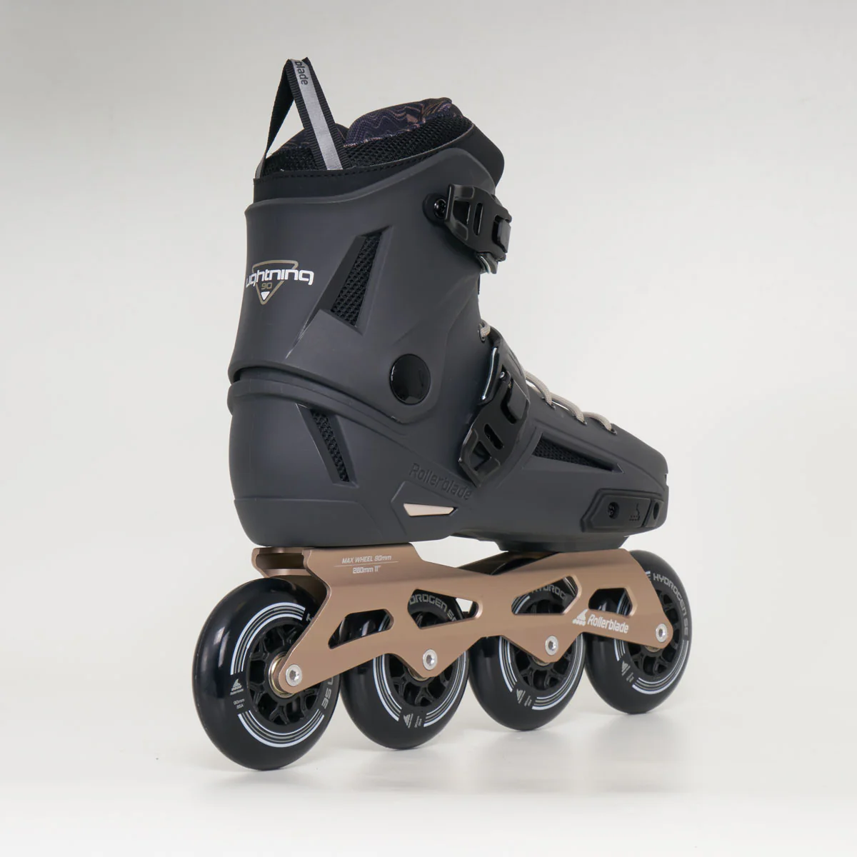 Rollerblade Lightning 90 Inline Skates - Unisex - Grey - Image 3
