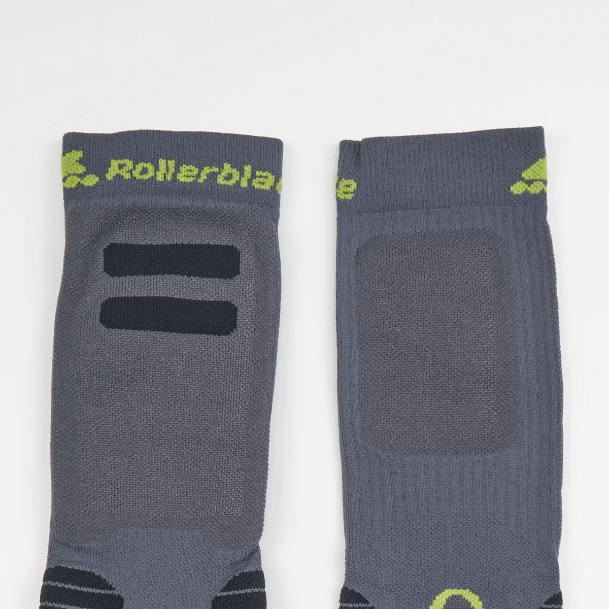 Rollerblade Performance Skate Socks - Grey / Green - Image 3