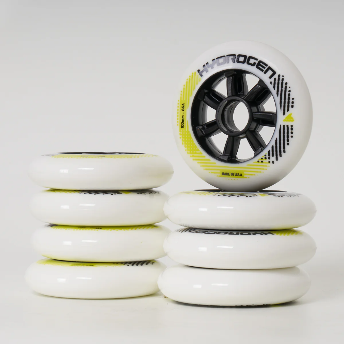 Rollerblade Hydrogen 100mm Wheels - 8 Set - Image 2