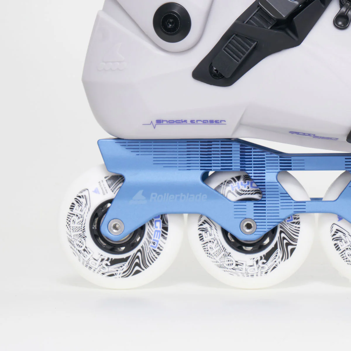 Rollerblade Twister XT Inline Skates - Grey / Periwinkle - Image 4