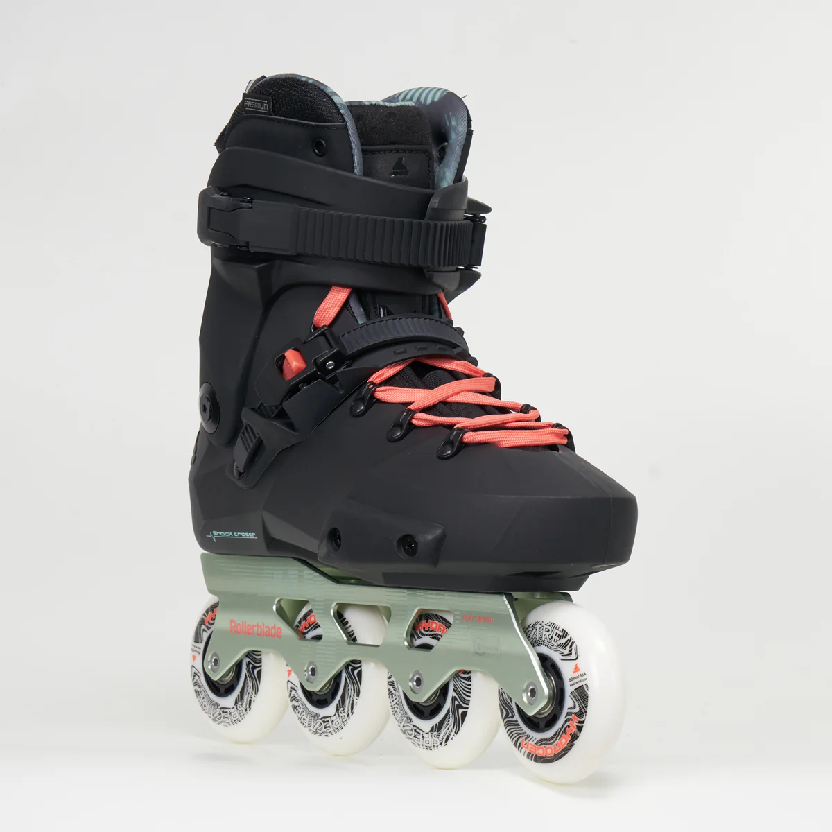 Rollerblade Twister XT Womans Inline Skates - Black/Mint - Image 2