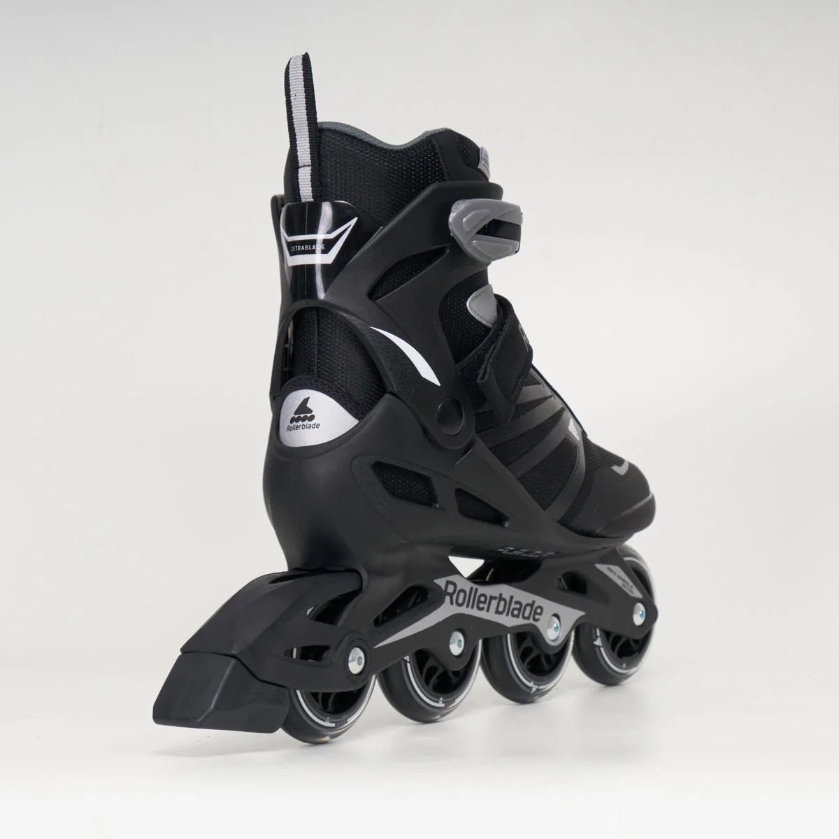 Rollerblade Zetrablade Men's Softboot Inline Skates - Black / Silver - Image 3