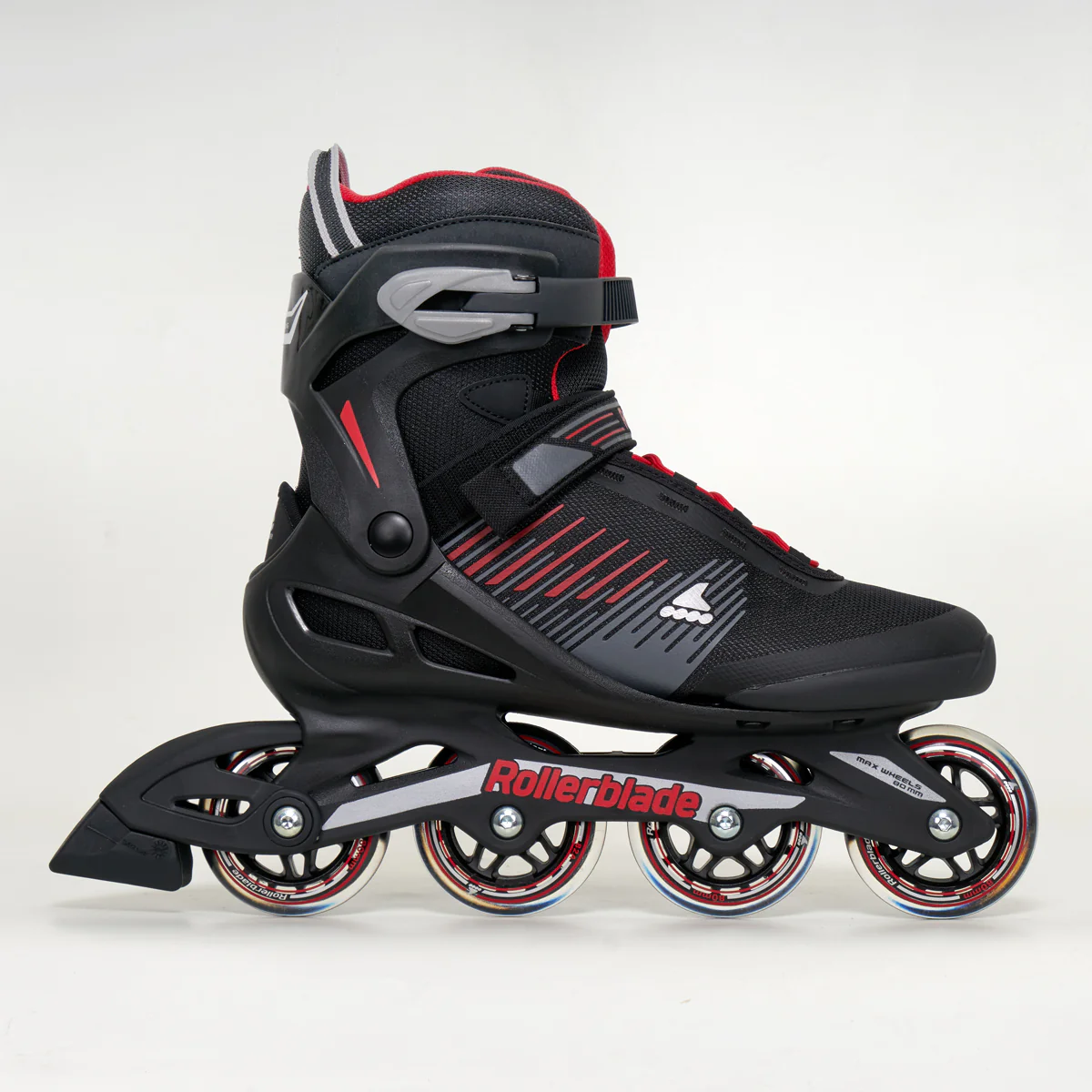 Rollerblade Zetrablade Men's Softboot Inline Skates - Black / Red