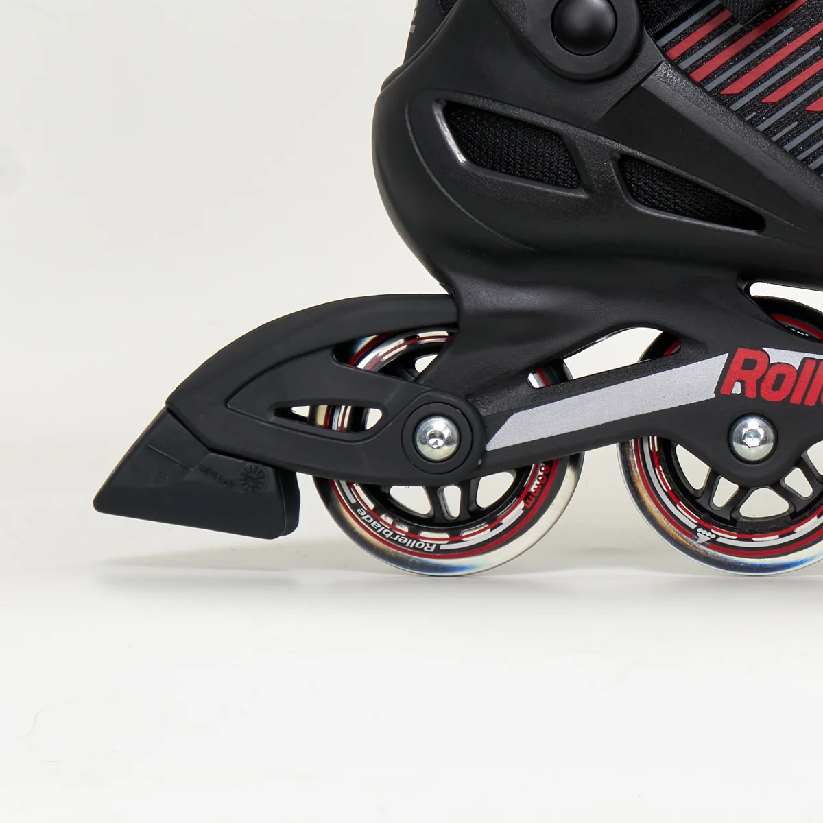 Rollerblade Zetrablade Men's Softboot Inline Skates - Black / Red - Image 4