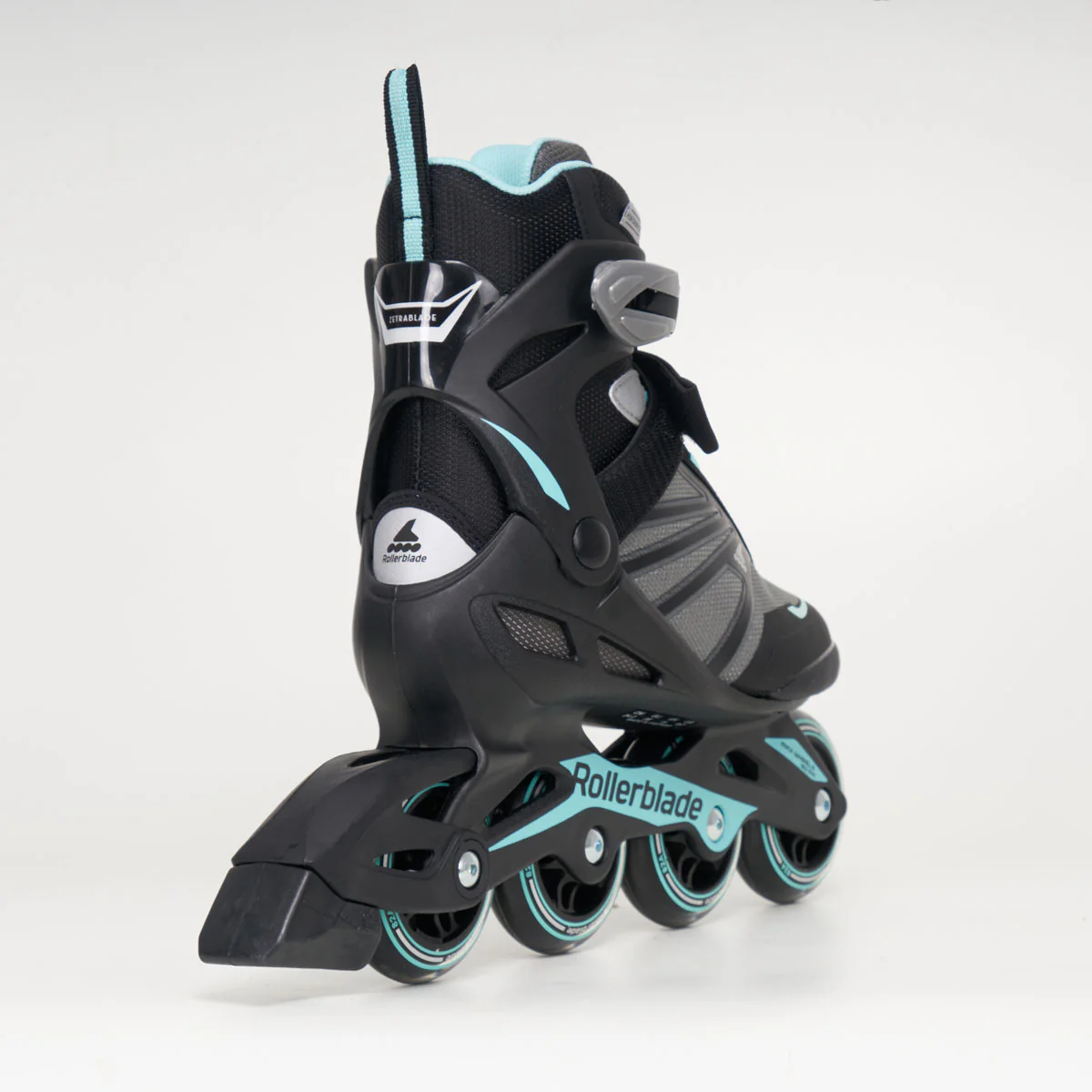 Rollerblade Zetrablade Woman's Softboot Inline Skates - Black/ Light Blue - Image 3