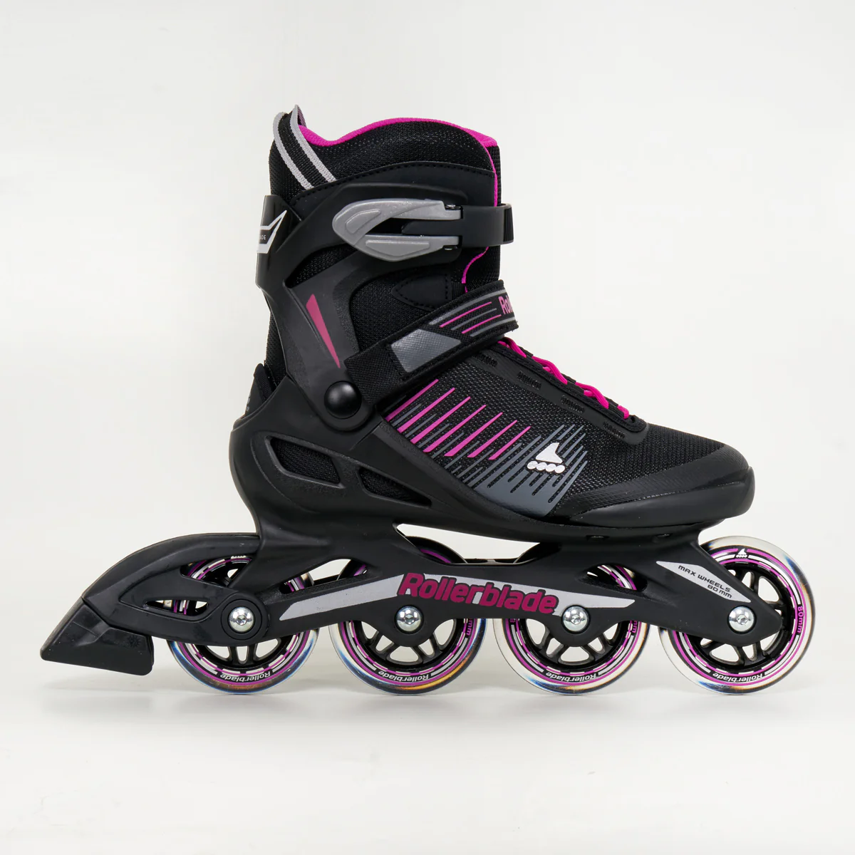 Rollerblade Zetrablade Woman's Softboot Inline Skates - Black/ Pink