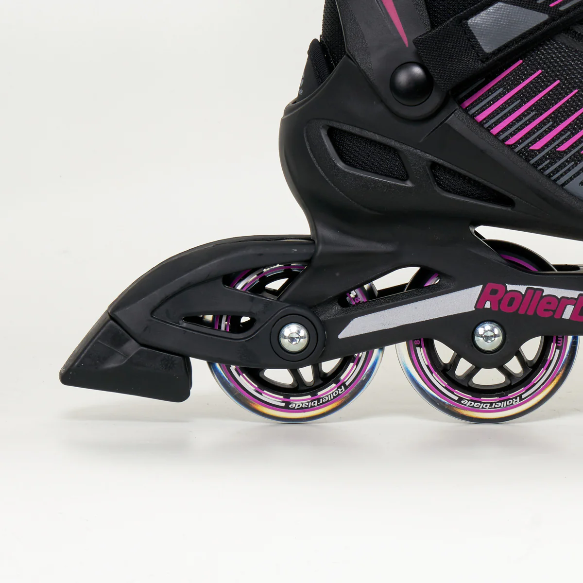 Rollerblade Zetrablade Woman's Softboot Inline Skates - Black/ Pink - Image 4