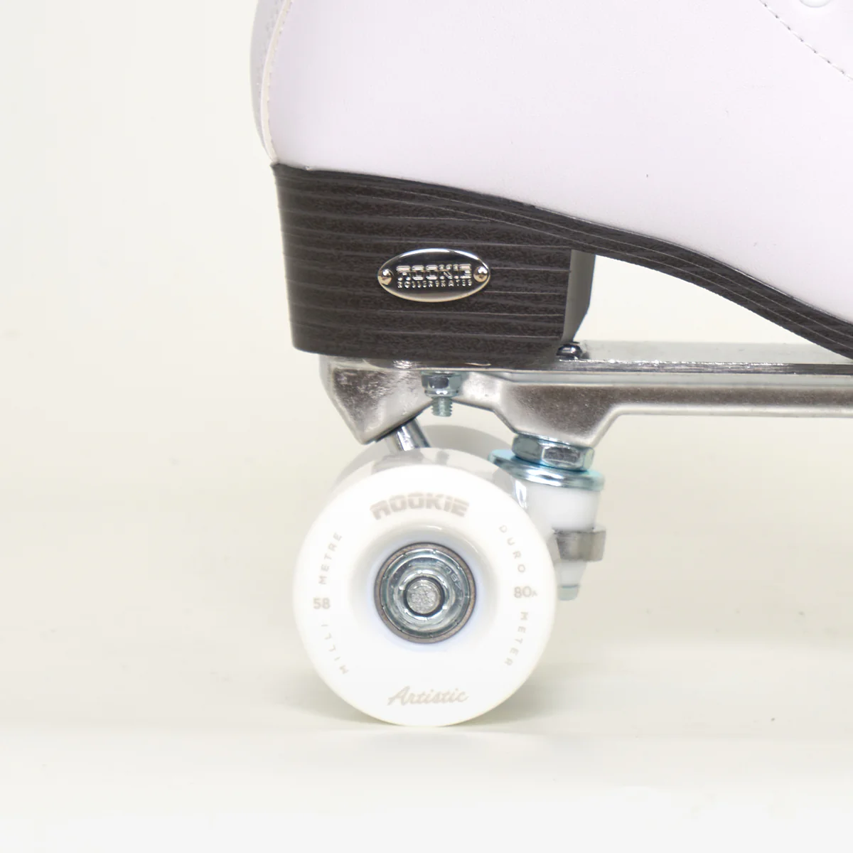 Rookie Artistic Rollerskates - White - Image 3