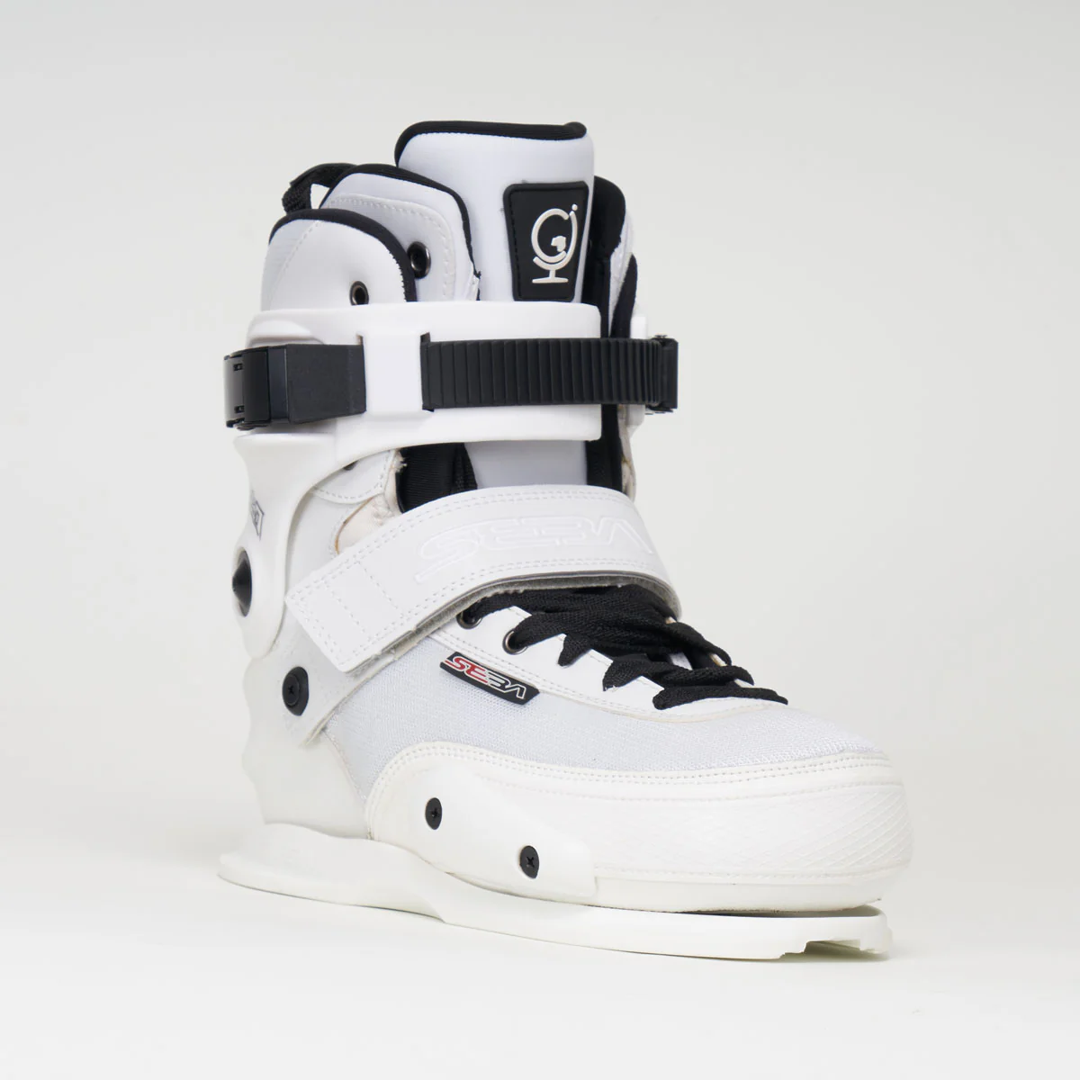 Seba CJ2 Prime White Skates (Plastic version with removable liner) - Boot Only - Image 2