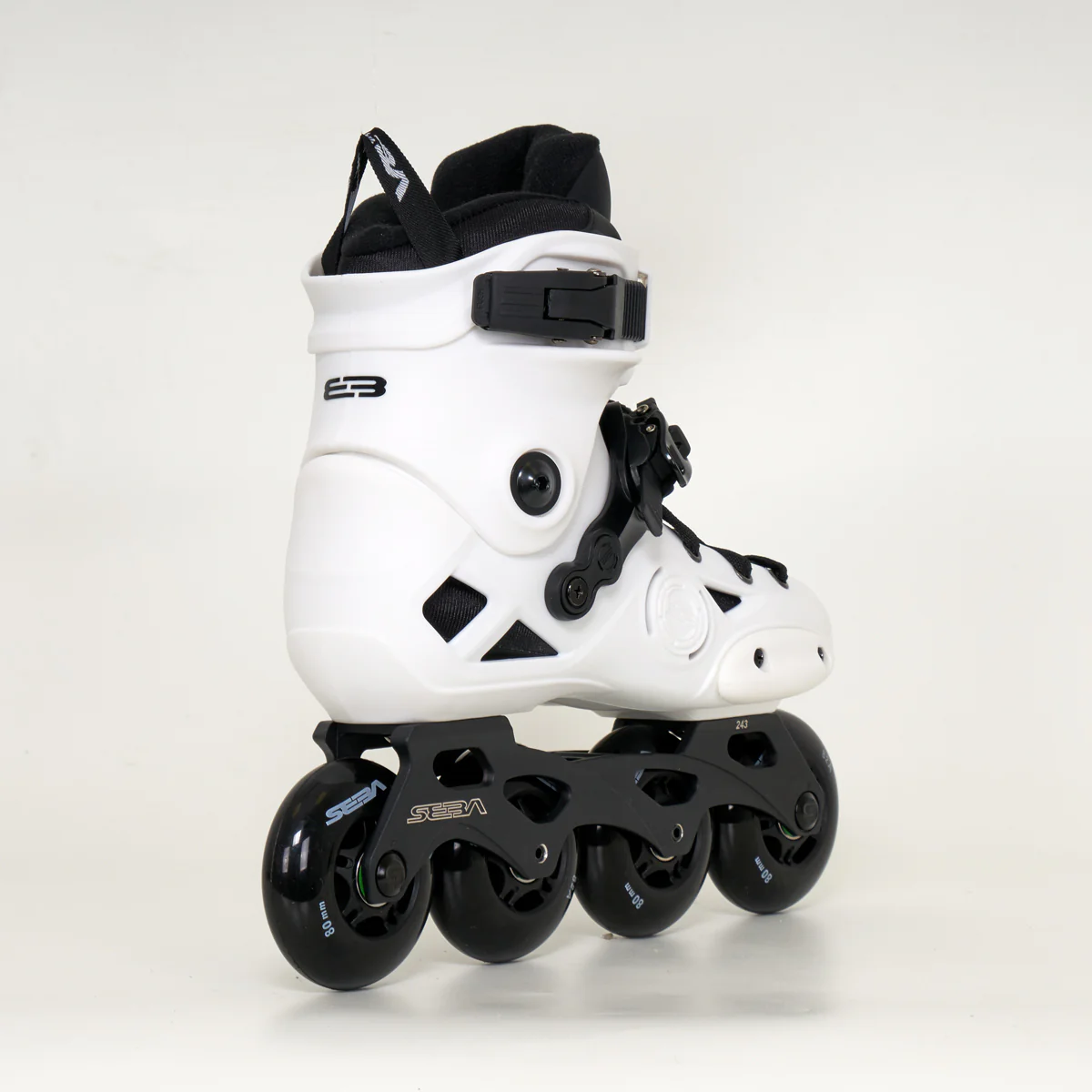 Seba E3 80 Premium - Unisex Inline Skates (White) - Image 3