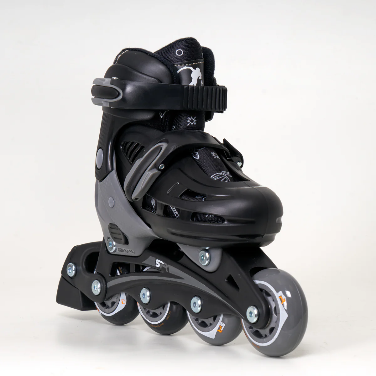 SFR Cyclone II Junior Adjustable Skates - Ninja - Image 2