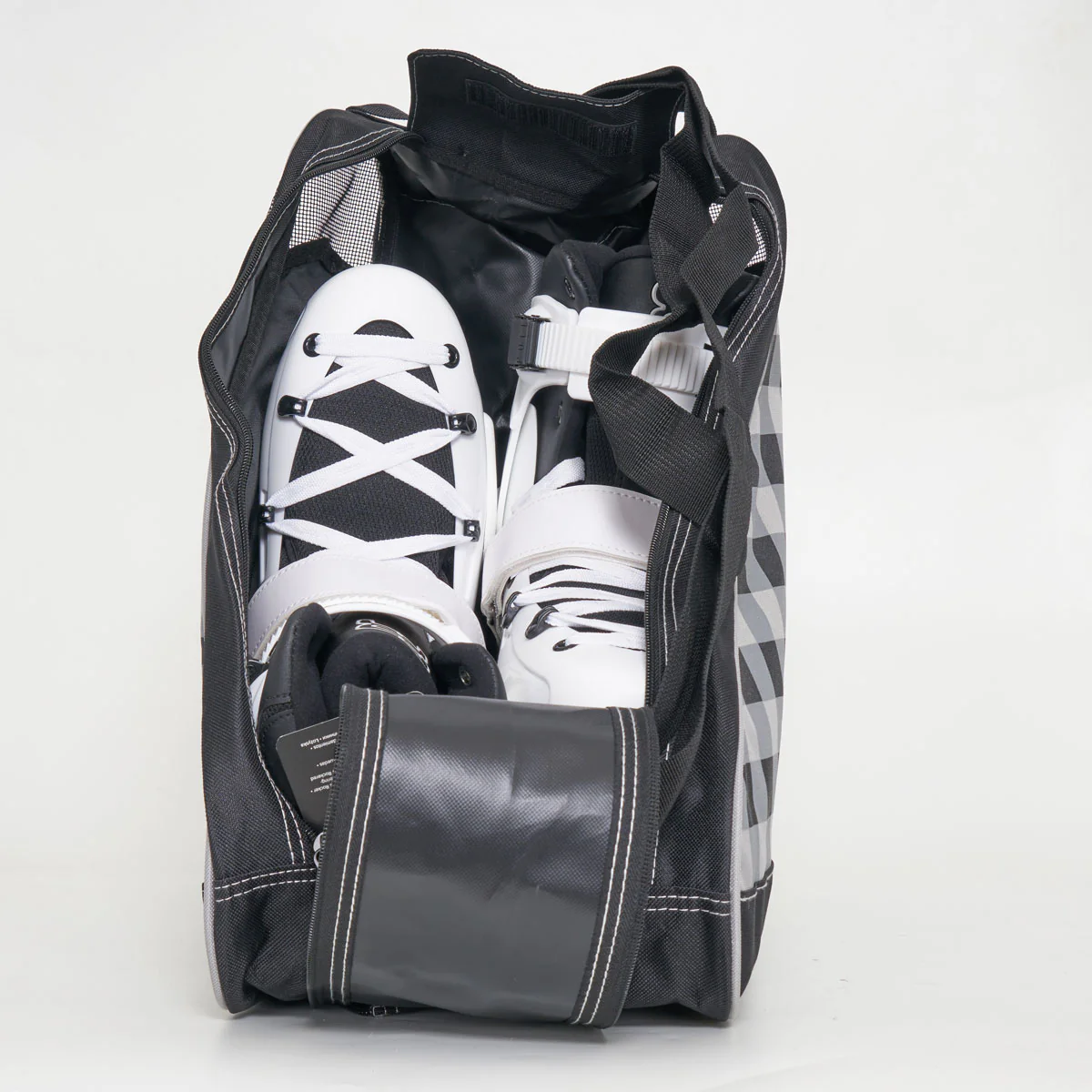 SFR Designer Skate Bag - Black Chequer - Image 4