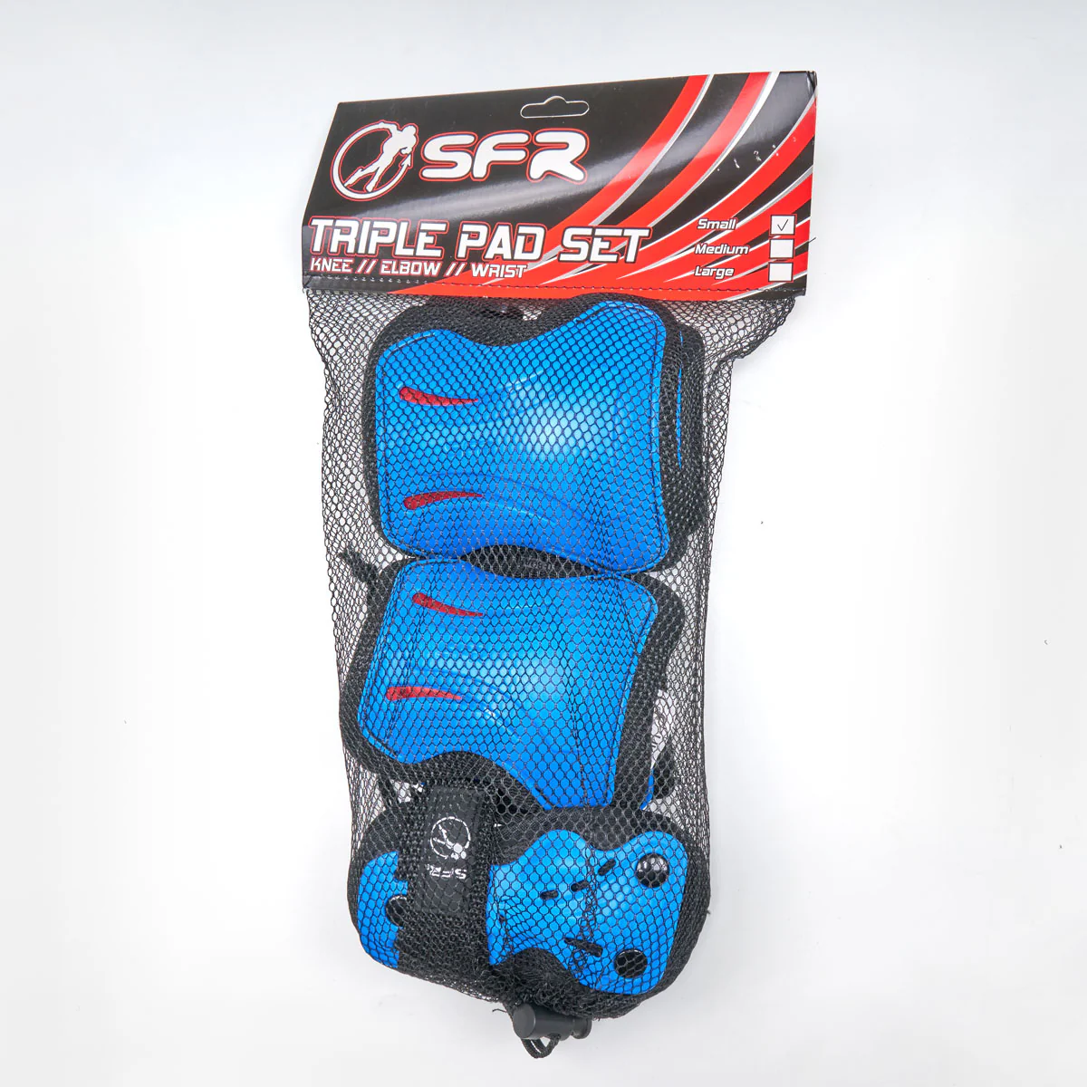 SFR 'Essentials' Kids Triple Pad Set - Blue - Image 4