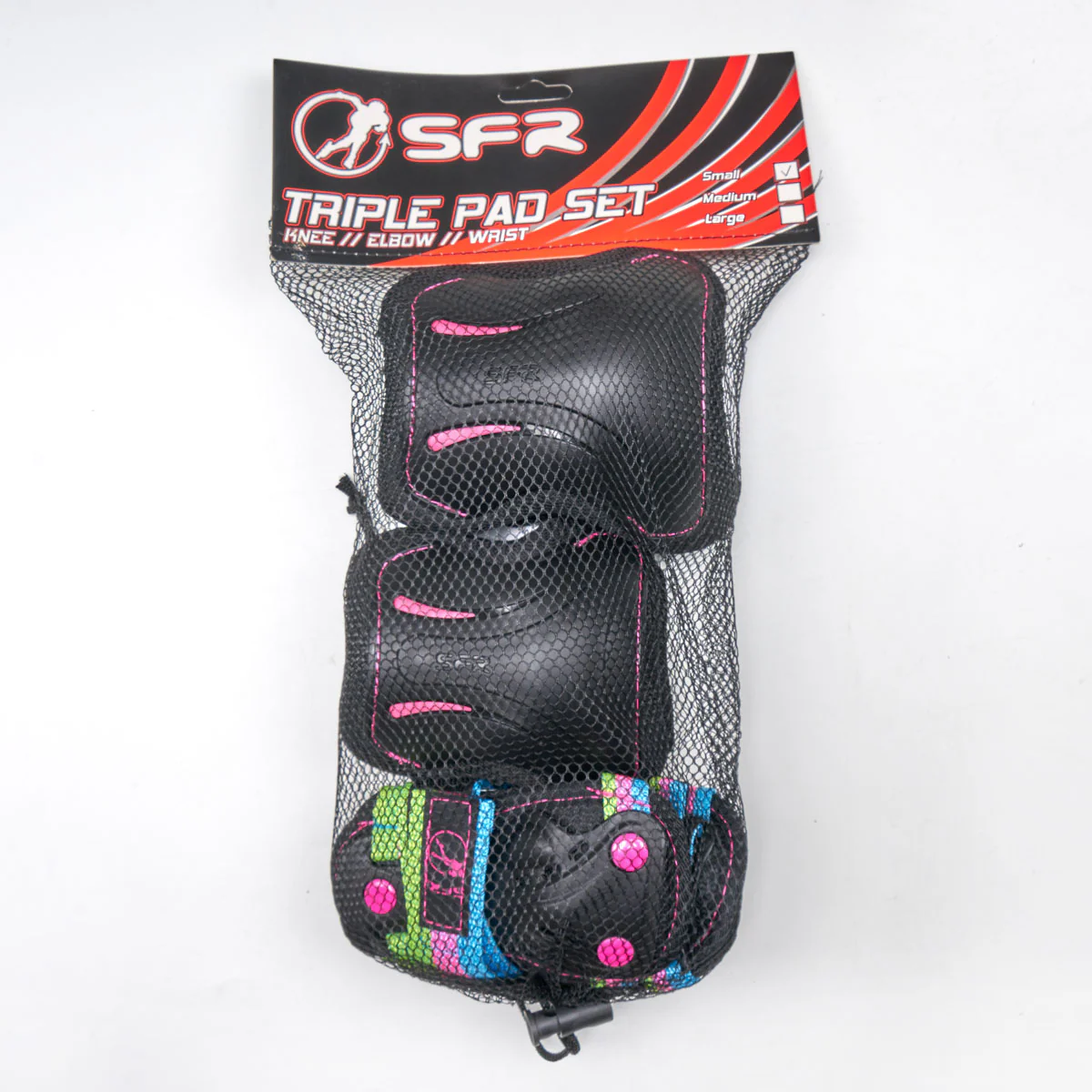 SFR 'Essentials' Kids Triple Pad Set - Disco - Image 4