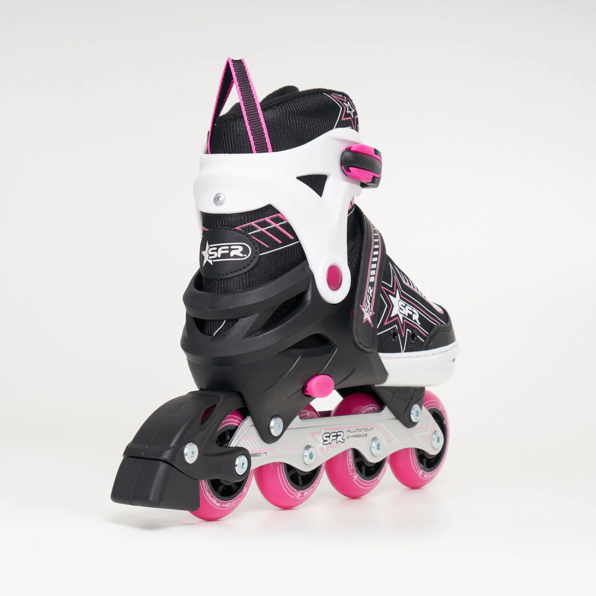 SFR Pulsar Junior Adjustable Inline Skates - Pink - Image 3